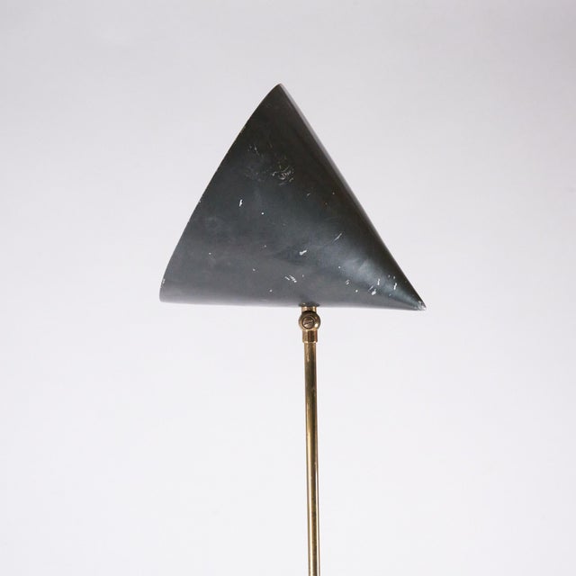 Mid-Century Modern Imbuto Floor Lamp Cone Adjustable by Luigi Caccia Dominioni for Azucena, 1950s For Sale - Image 3 of 16