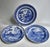 Late 20th Century Trio of Varied Spode Collection Blue & White Chinoiserie Dinner Plates For Sale - Image 17 of 17