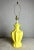 Ceramic Mid Century Hollywood Regency Yellow Ceramic Table Lamp For Sale - Image 7 of 11
