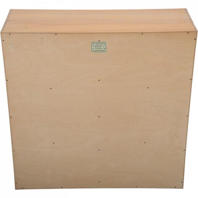 Vintage Bookcase in Elm by Mogens Koch, 1970s For Sale - Image 6 of 10