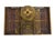 Wood Antique Art Nouveau Brass Inlaid Inkwell with Rocker Blotter by Erhard & Söhne, Germany, 1910, Set of 2 For Sale - Image 7 of 8