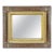 19th Century English Wall Mirror, Faux Tortoiseshell Frame, Giltwood For Sale