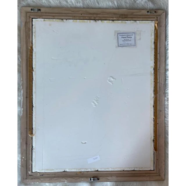 Peter Keil Picasso Style Painting by Peter Keil, 1965 For Sale - Image 4 of 5