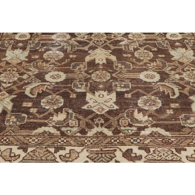 Antique-Worn Persian Malayer Rug - 03'10 X 06'06 For Sale - Image 4 of 11