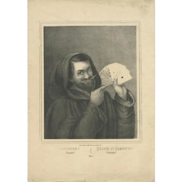 May & Wirsing, Monks Committing Sins, 1850, Set of 3 For Sale - Image 3 of 9