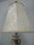 1990s Italian Venetian Style Silver Beaded Iron Lamps - a Pair For Sale - Image 4 of 12
