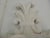 White Vintage White Plaster "Flor de Lis" Wall Sconce after Dorothy Draper Style For Sale - Image 8 of 9