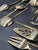 Vintage Gold Electroplate "Trocadero" Hostess & Serving Flatware- 53 Piece Collection For Sale - Image 12 of 18