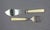 English Early 20th Century Pair of English Silver-Plated Fish Servers in Original Presentation Case For Sale - Image 3 of 9