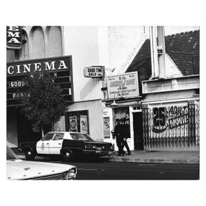 1975 Western Avenue Red Light District Photograph by Don Ware