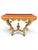 18th Century Pair of Rare 18th C. Venetian Giltwood Console Tables With Red-Painted Tops For Sale - Image 5 of 9