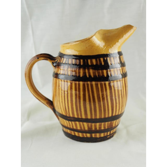 Early 20th Century Provencal Pottery, French Folk Art French Pub / Café Jug For Sale - Image 12 of 12