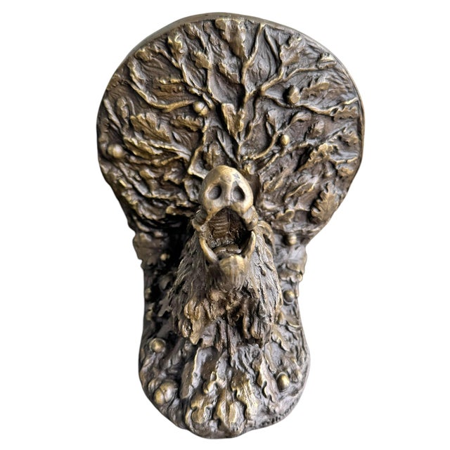 Bronze Wild Boar Wall Bracket For Sale In Chicago - Image 6 of 10