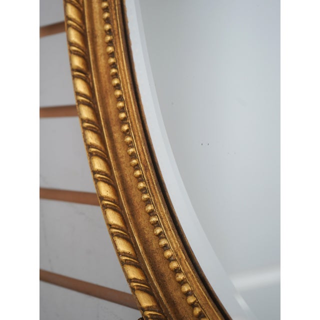 1960s Friedman Brothers Adam Style Gold Mirror For Sale - Image 5 of 9