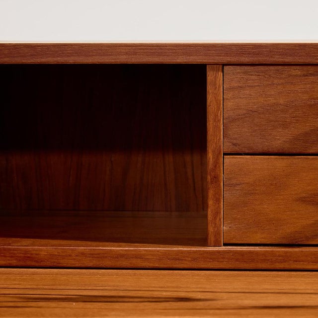 Vintage Teak Bureau Desk, 1960s For Sale - Image 9 of 14
