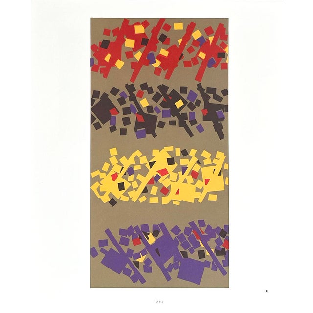 Artist: Josef Albers Country: Germany ? USA Title: Plate XIV-4 Paper Size: 13.50 x 10.50 inches on Munken Print Cream...