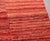 Contemporary Modern Striped Pattern Red Carpet, 9' 8" X 8' 3.5" For Sale - Image 3 of 9
