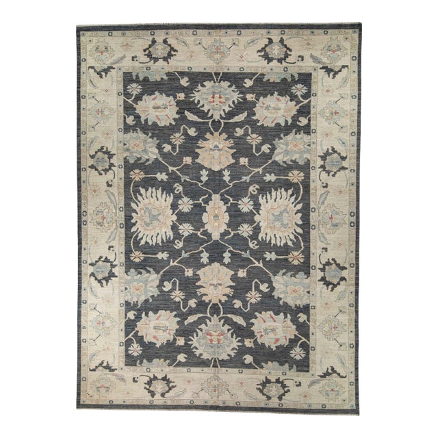 Oushak Rug 10' x 13'7" #21383 For Sale