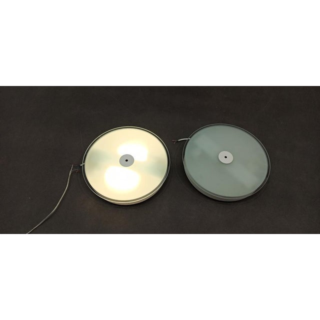 Metal Industrial Wall Lamps, 1990s, Set of 2 For Sale - Image 7 of 18