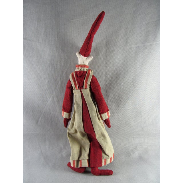 Children's 2001 Maileg Denmark Christmas Plush Pixy Pixie Girl For Sale - Image 3 of 6