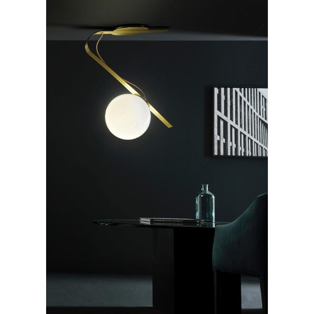 Daphne Brass Italian Sconce by Esperia For Sale - Image 14 of 15