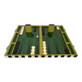MacKenzie-Childs Cowhide Backgammon Set For Sale