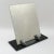 Metal Art Deco Black Opaline Glass and Aluminum Picture Frame, 1930s For Sale - Image 7 of 8