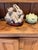 Ceramic Ceramic Glazed Rabbit Family Centerpiece Majolica For Sale - Image 7 of 10