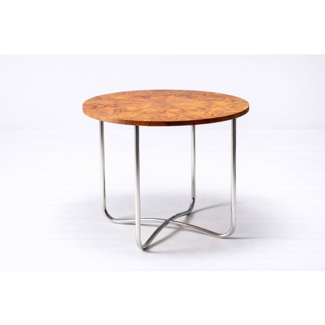 Functionalist Table by Jindřich Halabala for UP Rousínov, Czechoslovakia, 1930s For Sale - Image 6 of 6