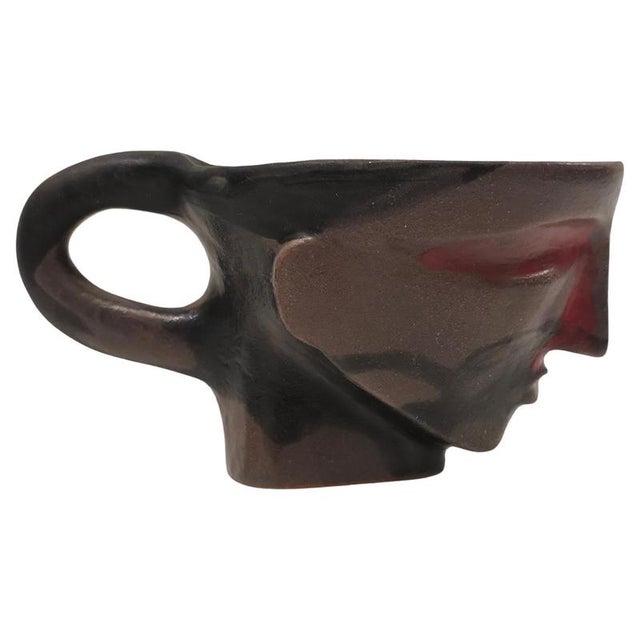 Warrior 25 Sculptural Ristretto Cup by Tamara Barnoff For Sale - Image 9 of 9