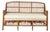 French Art Deco Rattan Sofa For Sale