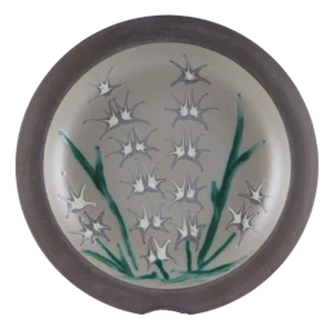 Scandinavian Ceramic Plate, 1960s