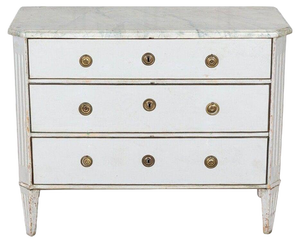Gustavian Swedish Chest Drawers, 1820s