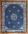 Navy Blue Chinese Peking Rug, 8 X 9'7'' For Sale - Image 8 of 8