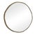 This unique shapely large 'organic' Round Mirror showcases a perfectly imperfect silhouette. Aluminum cast frame has...