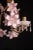 Metal Pink Flowers Murano Chandelier, 1970s For Sale - Image 7 of 12