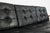Scandinavian 3-Seater Sofa in Wood and Black Leather, 1960s For Sale - Image 9 of 12