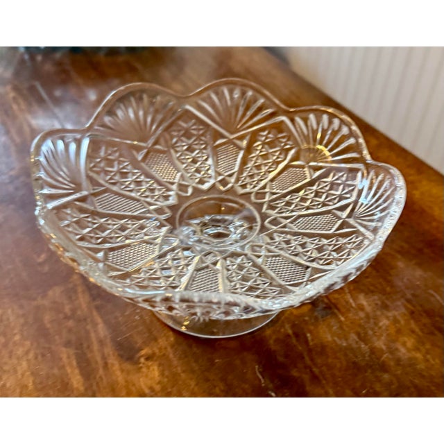 Mid-Century Modern Mid 20th Century Compote Pedestal Dish For Sale - Image 3 of 11