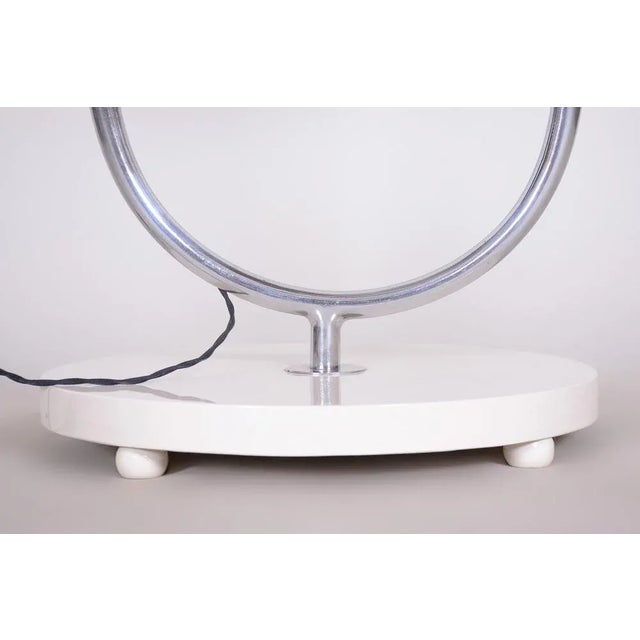 Bauhaus Adjustable Floor Lamp attributed to J. Halabala for Up Závody, 1930s For Sale - Image 3 of 10