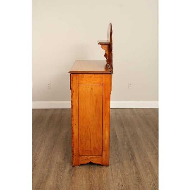 Antique Pine Jelly Cupboard Cabinet For Sale - Image 16 of 18
