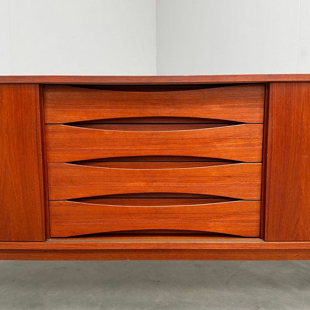 1960s Vintage Scandinavian Teak Sideboard, 1960s For Sale - Image 5 of 16
