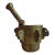 16th or 17th C? Spanish Renaissance Bronze Mortar and Pestle Ribbed Fin Judaica Antiquity For Sale