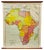 Large University Chart Africa by Bacon, 1920s For Sale