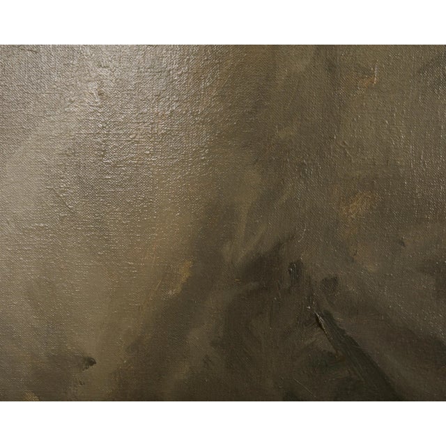 Mid-Century Modern Italian School Portrait of a Lady For Sale - Image 10 of 18