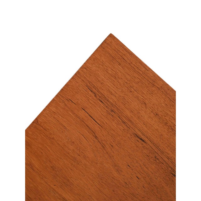 Wood Scandinavian Coffee Table with Magazine Rack, 1960s For Sale - Image 7 of 10