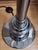 Metal Vintage Floor Lamp with Chrome-Plated Metal Base and Fabric Shade by Lamplove, 1970s For Sale - Image 7 of 10