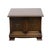 American Ethan Allen Heirloom Nutmeg Maple 27" Square Accent Storage End Table 10-8653 For Sale - Image 3 of 12