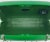 Green Fendi Green Logo Box Clutch For Sale - Image 8 of 11