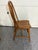 Mid 20th Century Windsor-Style Solid Oak Dining Chairs Medium Oak Finish, Arrow Back-Set of 4 For Sale - Image 4 of 6