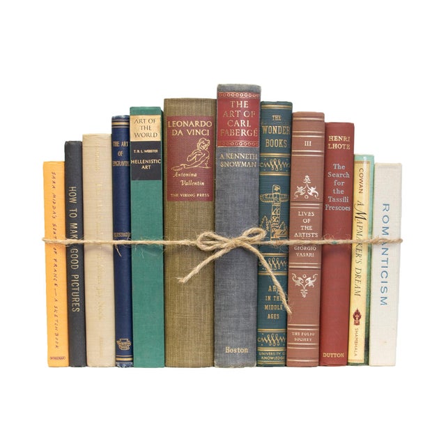 Booth & Williams Decorative Books - Vintage Art Book Bundle - 1 Foot of Subject Books For Sale - Image 4 of 4